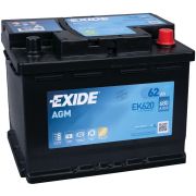 АКБ EXIDE AGM EK620 62A